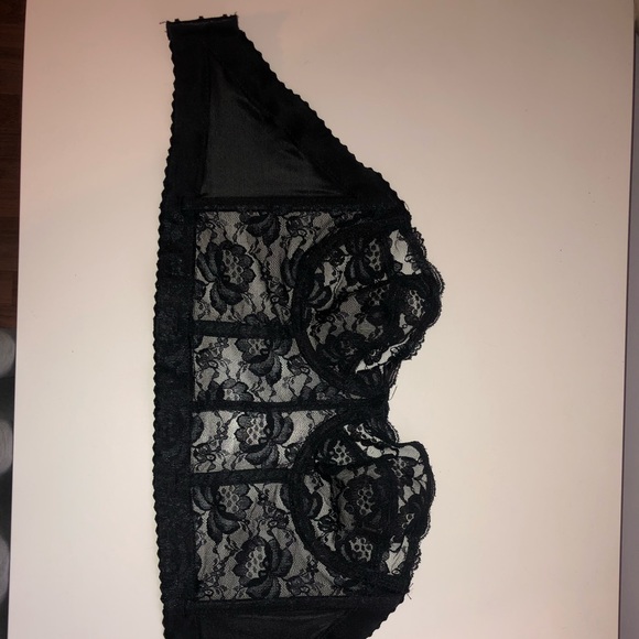 Corset Lace Bustier Strapless Bra Top - Picture 5 of 8